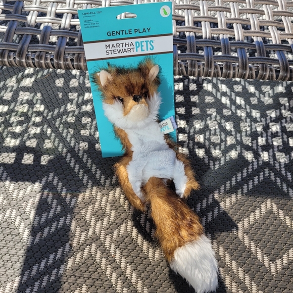 Martha Stewart Fox Pet Squeak Toy new - Picture 4 of 6
